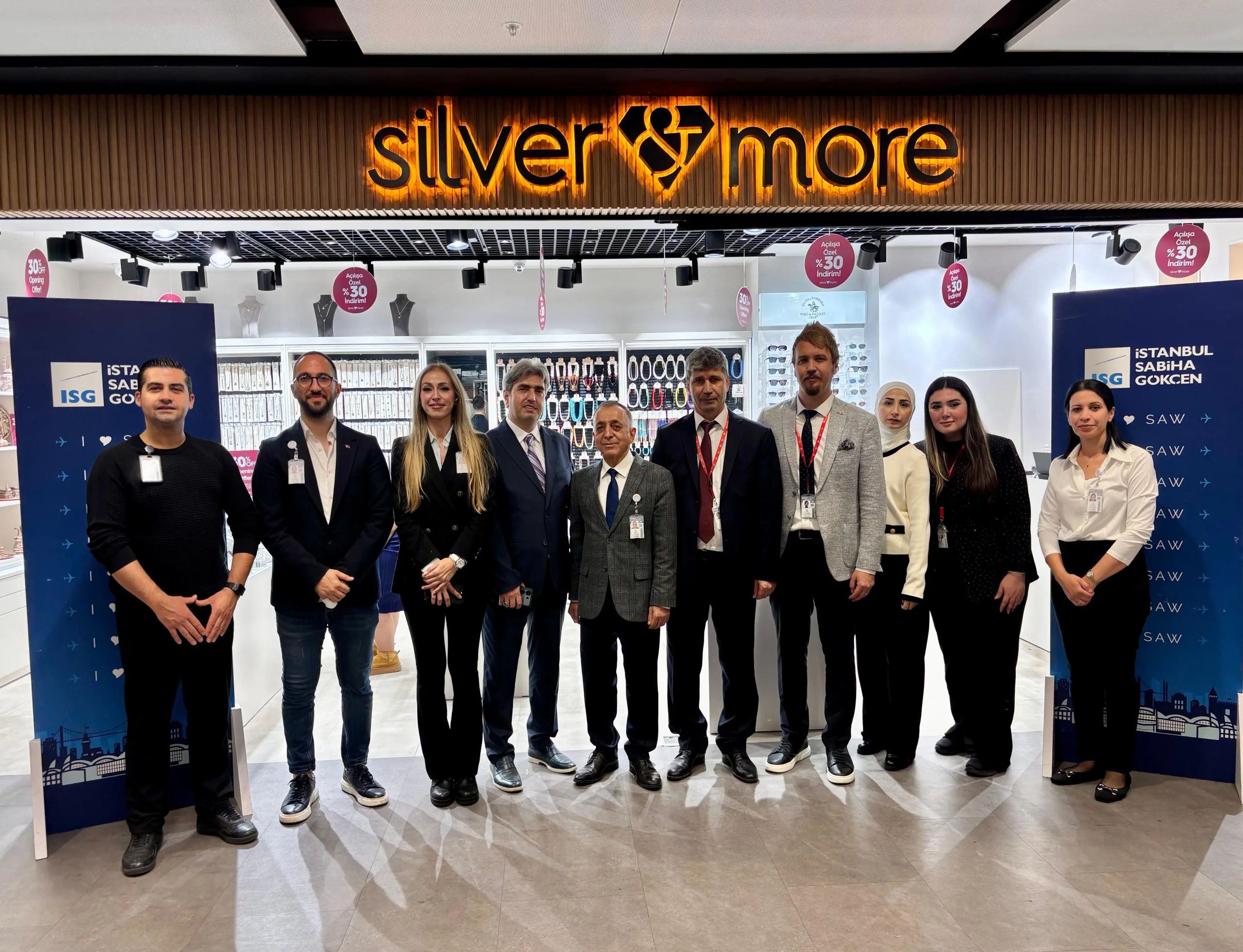 Seyahat ve Şıklık Buluştu! Sabiha Gökçen’de Silver&More Mağazası Açıldı