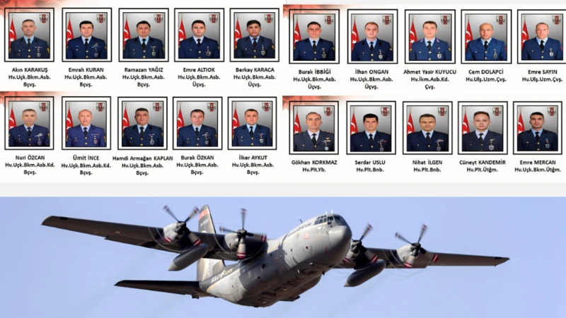C-130 Kazası: Şehitlerimizin İsimleri Açıklandı ve Kazanın Ayrıntıları