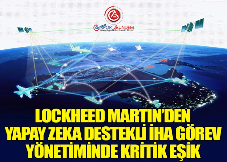 Lockheed Martin’den Yapay Zeka Destekli İHA Görev Yönetiminde Kritik Eşik