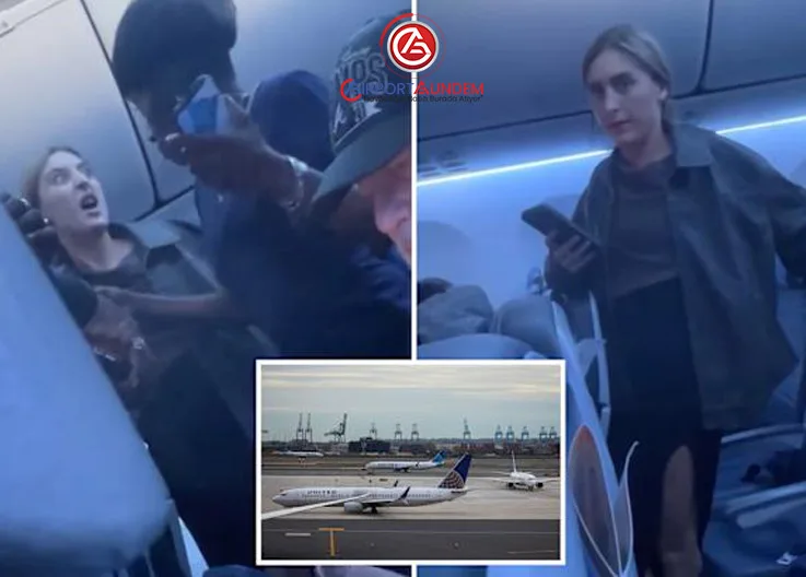 Newark Havalimanı’nda Kriz: Uçuş Görevlisine Hakaret Eden Yolcu Uçaktan Atıldı