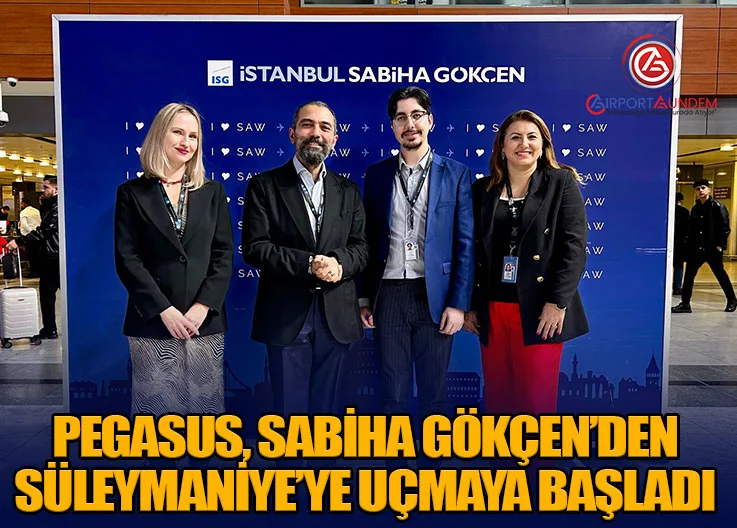 Pegasus, Sabiha Gökçen’den Süleymaniye’ye Uçmaya Başladı