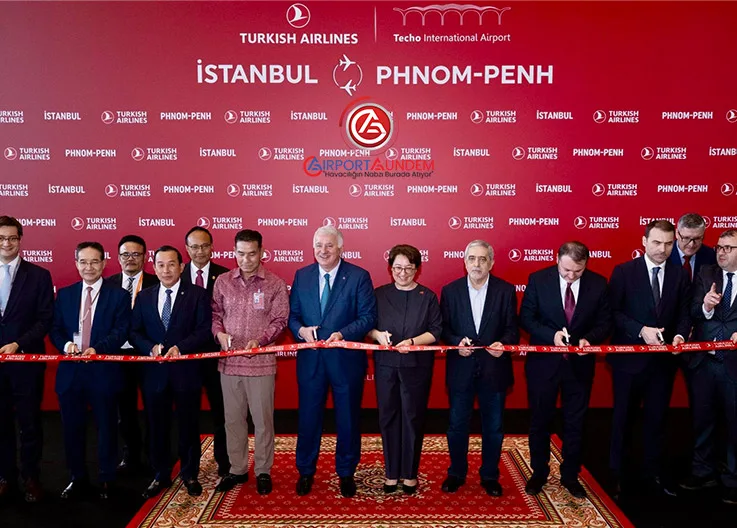 Türk Hava Yolları, Kamboçya’yı 132. Ülke Olarak Uçuş Ağına Dahil Ediyor