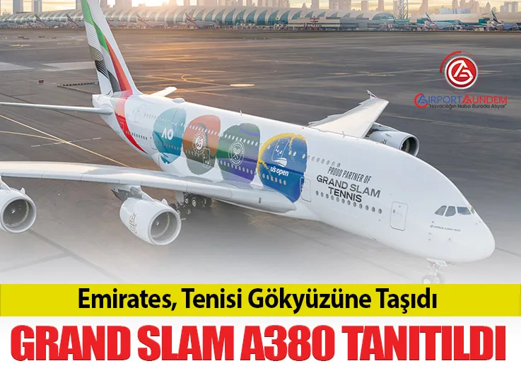 Emirates, Tenisi Gökyüzüne Taşıdı: Grand Slam A380 Tanıtıldı