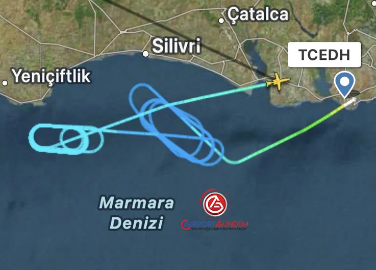 Gulfstream 450 Teknik Arıza Nedeniyle İstanbul’a Geri Döndü