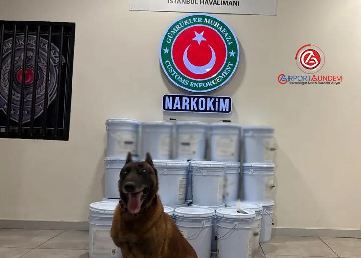İstanbul Havalimanı’nda Rekor Uyuşturucu Operasyonu!