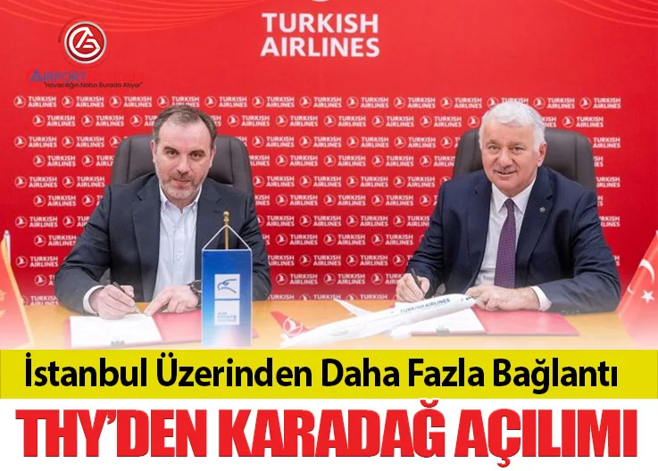 İstanbul Üzerinden Daha Fazla Bağlantı: Türk Hava Yolları'ndan Karadağ Açılımı