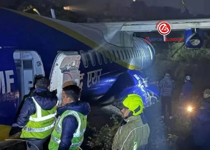 Nepal’de Yolcu Uçağı ATR 72 İnişte Pistten Çıktı