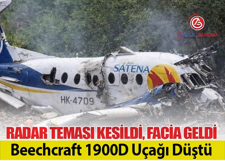 Radar Teması Kesildi, Facia Geldi: Beechcraft 1900D Uçağı Düştü