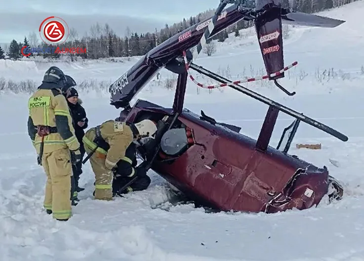 Rusya’da Helikopter Kazası: Pilot ve Yolcu Hayatını Kaybetti