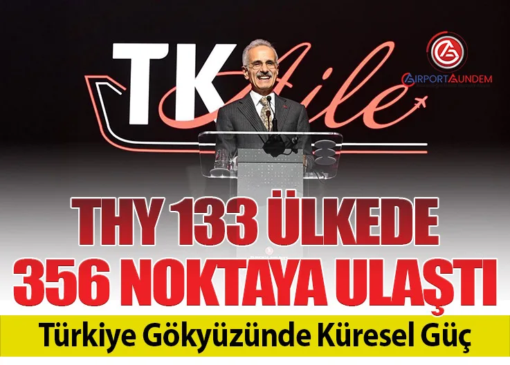 THY 133 Ülkede 356 Noktaya Ulaştı: Türkiye Gökyüzünde Küresel Güç