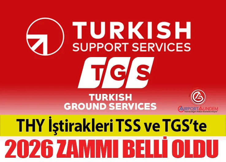THY İştirakleri TSS ve TGS’te 2026 Zammı Belli Oldu