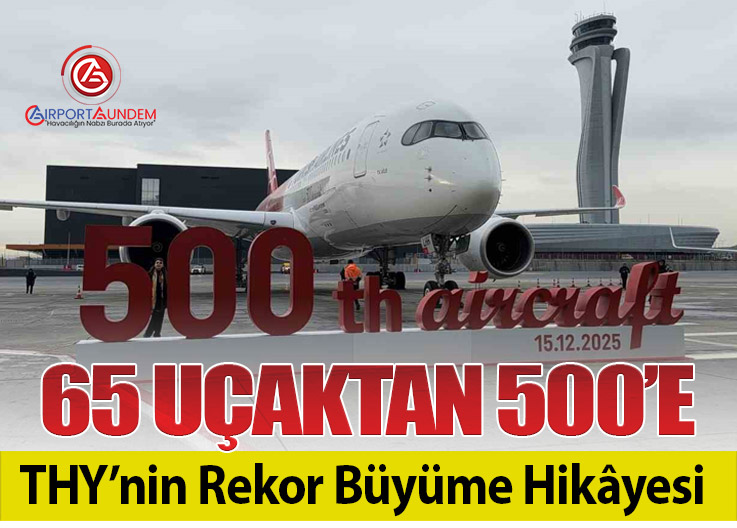65 Uçaktan 500’e: THY’nin Rekor Büyüme Hikâyesi
