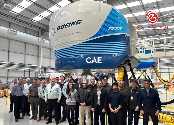 Boeing 777-9 Simülatörleri Gatwick’te Sertifikasyon Aldı