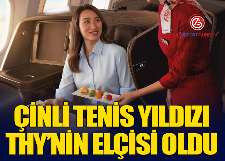 Türk Hava Yolları, Zheng Qinwen’i Küresel Elçisi olarak açıkladı