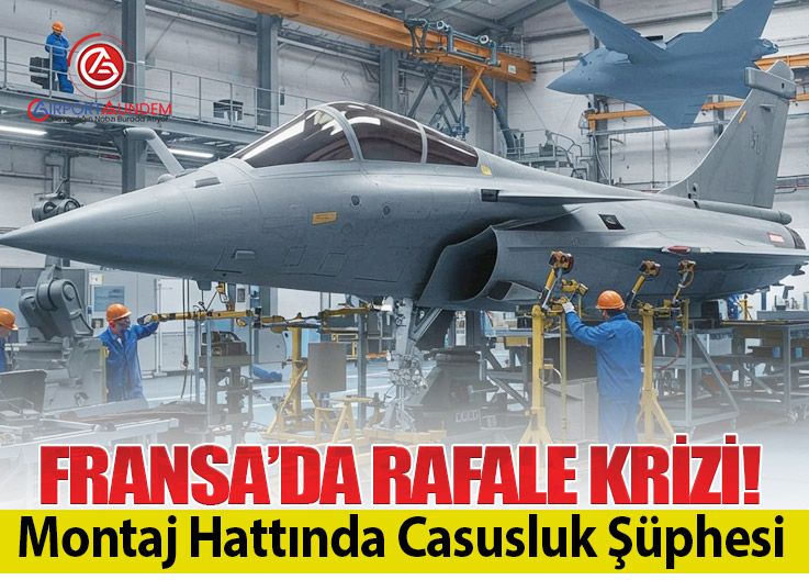 Dassault Aviation’da Casusluk Şüphesi: Rafale Hattında Gözaltı