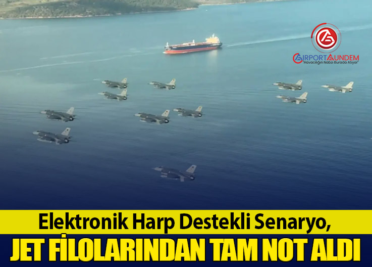 Elektronik Harp Destekli Senaryo, Jet Filolarından Tam Not Aldı