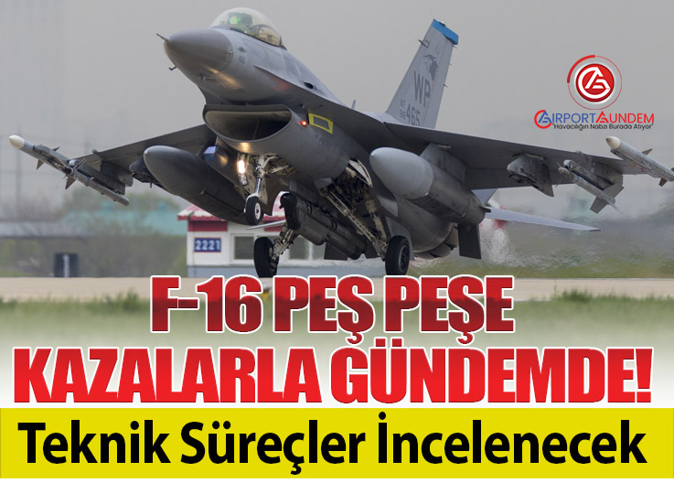 F-16C Fighting Falcon Güney Kore’de Gece Eğitiminde Düştü