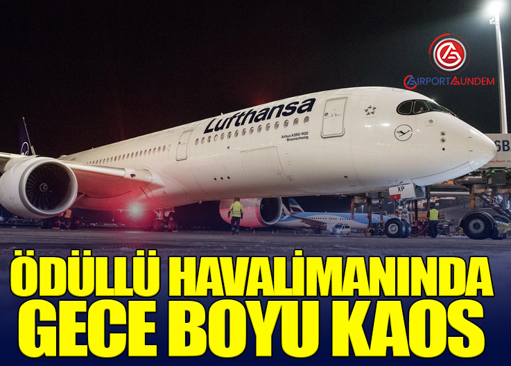 Münih Havalimanı’nda Pist Krizi: 6 Uçak Gece Boyunca Bekledi