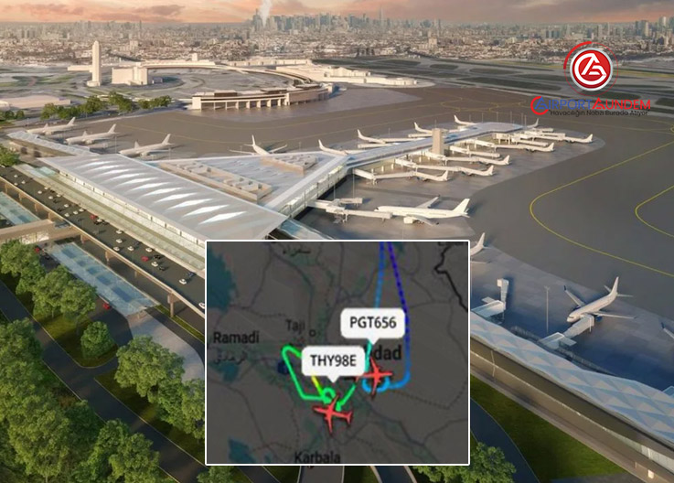 NOTAM Yayımlandı: Bağdat Havalimanı 4 Saat Kapalı