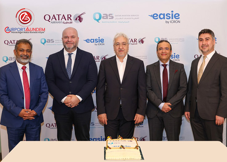 Qatar Aviation Services ICRON easie Sistemini Devreye Aldı