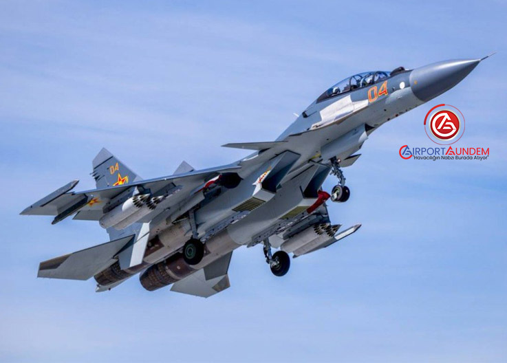 Su-30SM savaş uçağı planlı eğitim uçuşu sırasında düştü