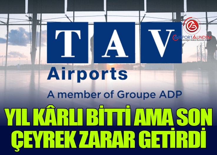 TAV 2025 Son Çeyrek Zararı Beklentiyi Aştı
