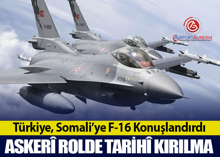 Türkiye, Somali’ye F-16 Konuşlandırdı: Askerî Rolde Tarihî Kırılma
