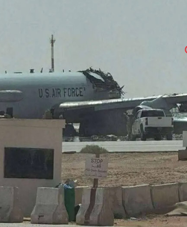 ABD Üssüne İran Saldırısı: E-3 Sentry AWACS Uçağı Vuruldu