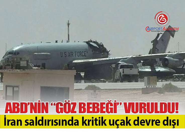 ABD Üssüne İran Saldırısı: E-3 Sentry AWACS Uçağı Vuruldu