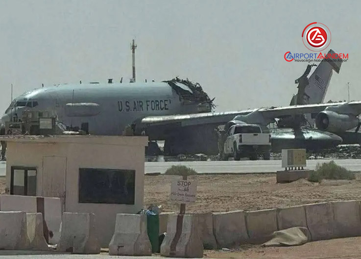 ABD Üssüne İran Saldırısı: E-3 Sentry AWACS Uçağı Vuruldu