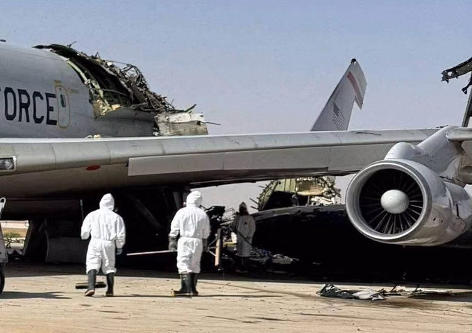 ABD Üssüne İran Saldırısı: E-3 Sentry AWACS Uçağı Vuruldu