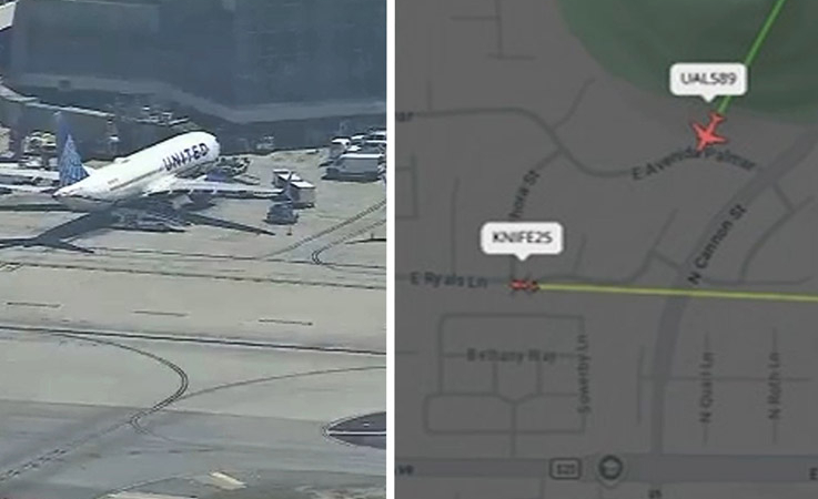 ABD’de Havada Tehlike: Yolcu Uçağı ile Askeri Helikopter Burun Buruna Geldi