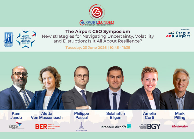 ACI EUROPE 2026 Prag’da: CEO Sempozyumu ve Avrasya Paneli Havacılıkta Yeni Dönemin Şifresini Verecek