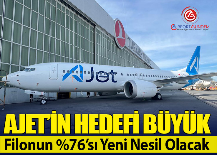 AJet 2026’nın İlk İki Ayında 7 Uçak Teslim Aldı