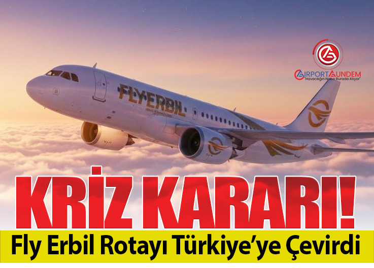 Almanya Uçuşları Şırnak’a Alındı: Fly Erbil’den Yeni Plan