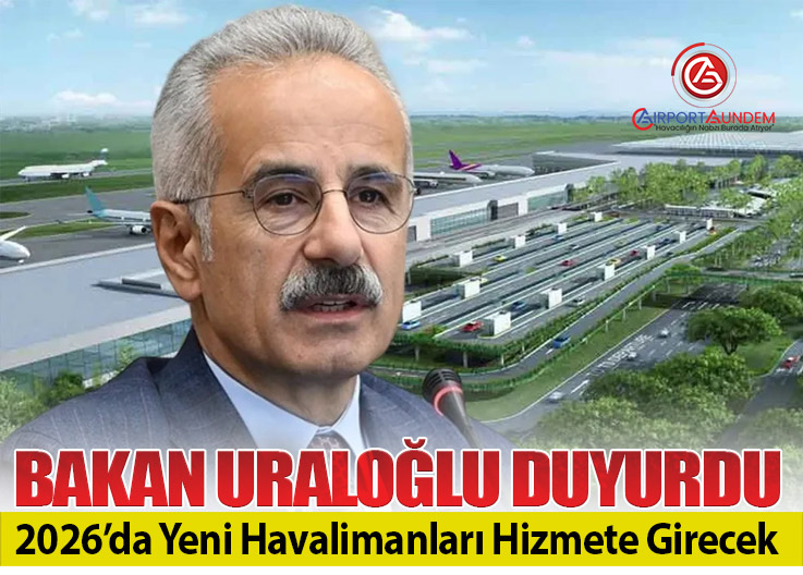 Bayburt-Gümüşhane ve Yozgat Havalimanları 2026’da Açılacak