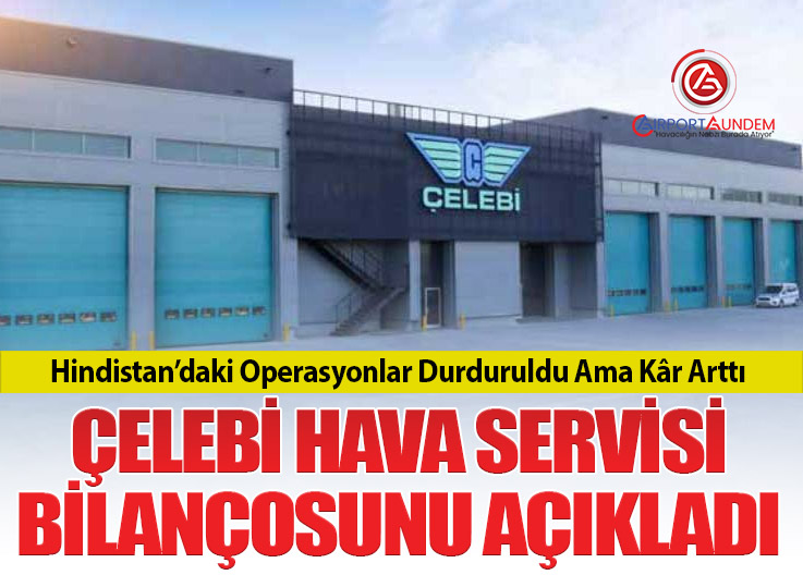 Çelebi Hava Servisi’nin 2025 Net Kârı 3,72 Milyar TL Oldu