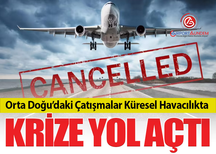 Çok Sayıda Havayolu Orta Doğu Seferlerini İptal Etti