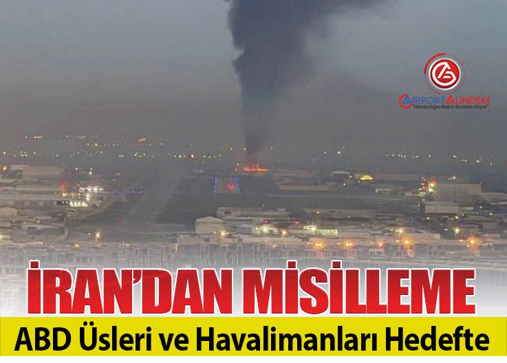 Erbil Uluslararası Havalimanı’ndaki ABD Üssü Füze ile Vuruldu