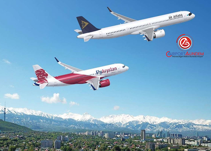 FlyArystan ve Air Astana İçin Airbus’tan Büyük Sipariş
