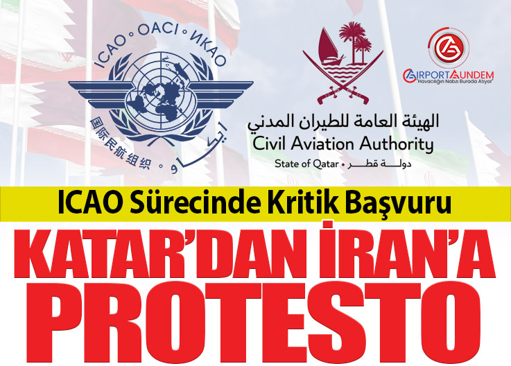 Katar ICAO’ya Başvurdu: İran Hava Sahası İhlalleri İncelenecek