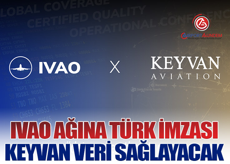 IVAO, KEYVAN’ın Sertifikalı Havacılık Verilerini Kullanacak