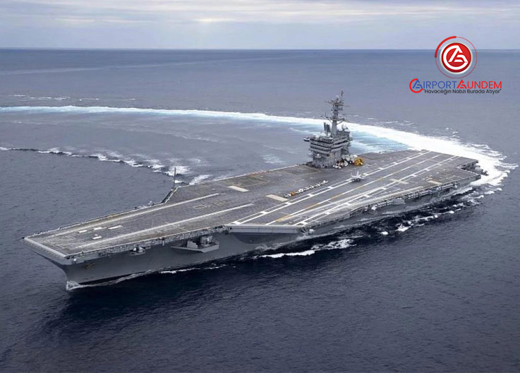 İran Ordusu ABD Uçak Gemisini Füzelerle Hedef Aldığını Açıkladı