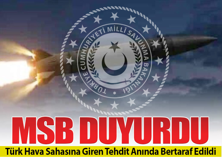 İran’dan Ateşlenen Balistik Mühimmat NATO Tarafından İmha Edildi