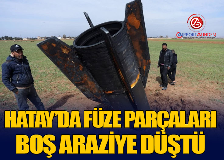 İran’dan Gelen Füze Hatay’a Düştü! NATO Sistemi İmha Etti