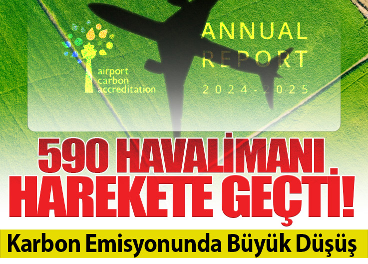 Küresel Havalimanlarında Karbon Azaltımı Hızlandı: 590 Havalimanı İklim Mücadelesinde