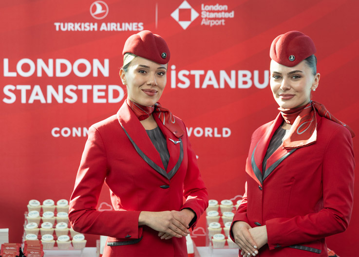 THY Londra’daki Üçüncü Havalimanına Uçuyor: Stansted Seferleri Açıldı
