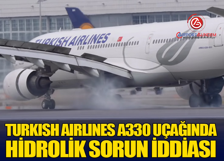 THY Uçağı Münih’te Sert Fren Yaptı – Hidrolik Arıza Şüphesi