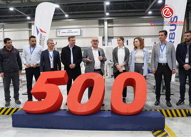 TUSAŞ Airbus A220 Programında 500’üncü Parçayı Teslim Etti 18 Tusaş Savunma Sanayii Haberleri Tusaş TUSAŞ Airbus A220 Programında 500’üncü Parçayı Teslim Etti