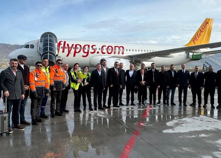 Pegasus'un Tokat–İzmir Direkt Uçuşları Başladı: İlk Seferde Yoğun İlgi
